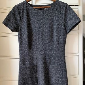 Workwear short sleeve black dress size 8